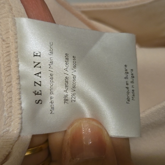Sezane Gustavo Slightly Low-Waisted Straight Leg Trousers - Picture 13 of 14